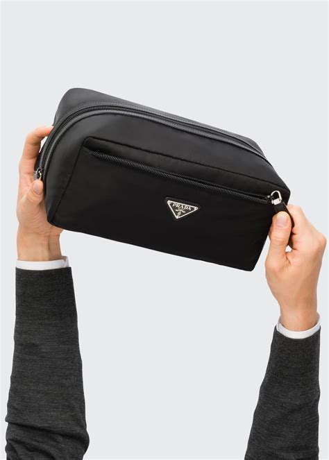 prada hand bag men|prada toiletry bag men's.